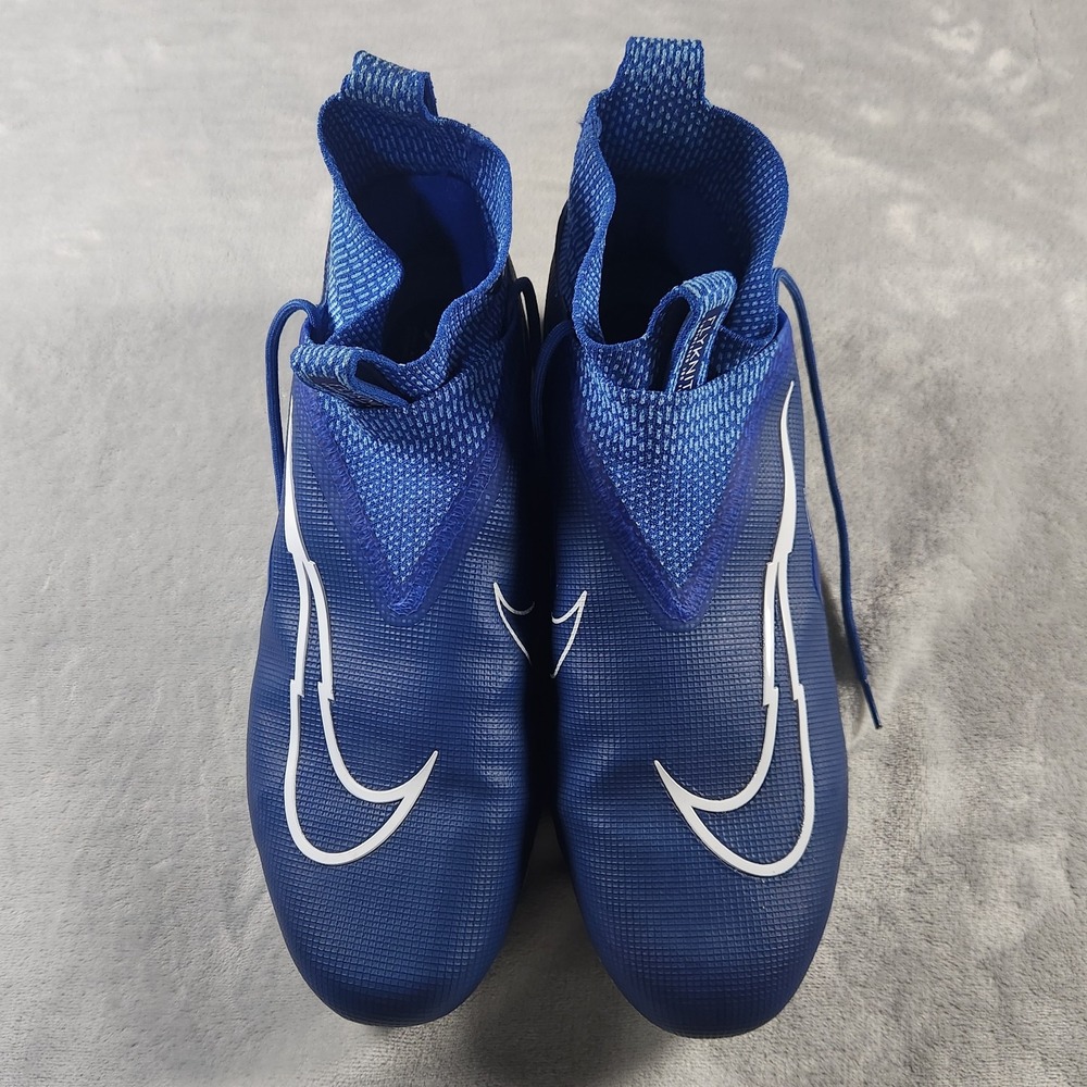 Nike Men's 13 Alpha Menace Elite 3 Game Royal Blue Football Cleat CT6648-414 NEW